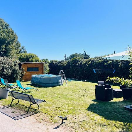 Location T3 Jardin Avec Piscine Villa Mèze Exterior foto